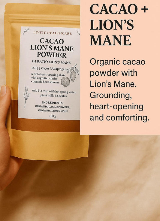 CACAO LIONS MANE HOT CHOCOLATE